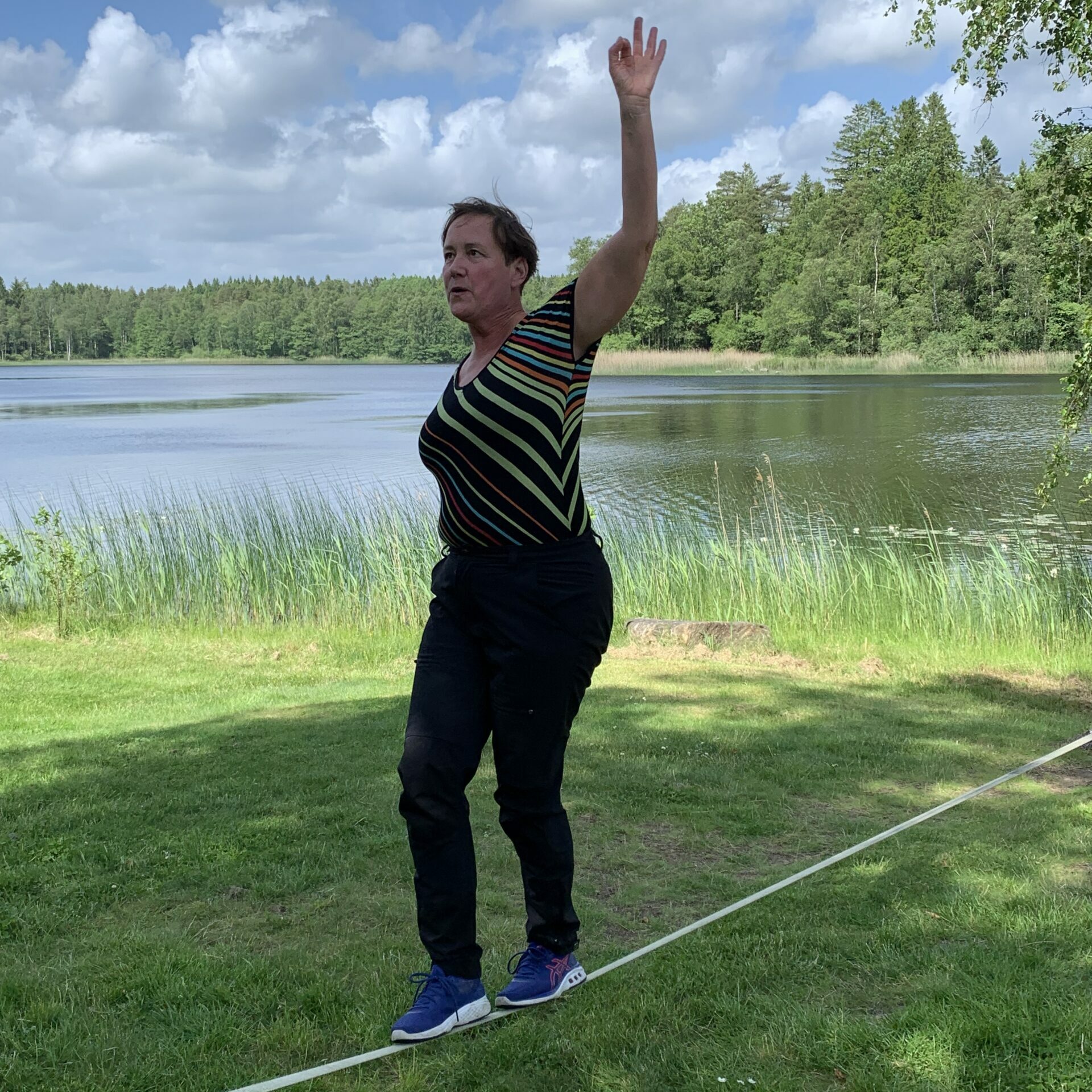 slackline människa